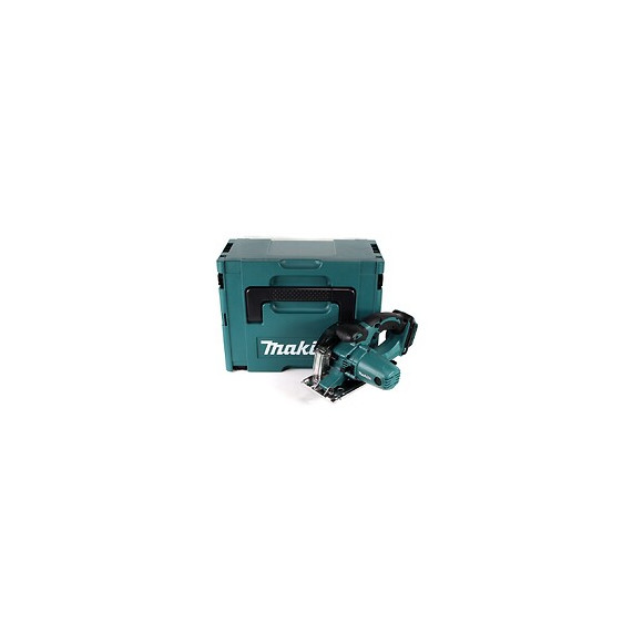 Makita Dcs 552 Zj 18 V Scie Circulaire À Main Sans Fil Metall 136 Mm + Coffret Makpac + Lame De Scie Et Lunettes De Protection