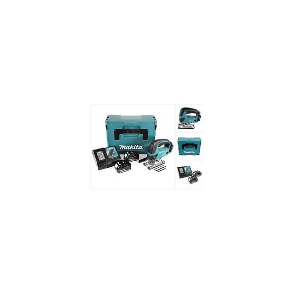 Makita Djv 180 Rfj Scie Sauteuse Sans Fil 18v + 2x Batteries 3,0ah + Chargeur + Makpac