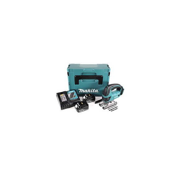 Makita Djv 180 Rfj Scie Sauteuse Sans Fil 18v + 2x Batteries 3,0ah + Chargeur + Makpac