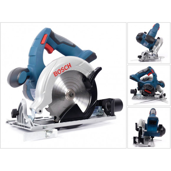 Bosch Gks 18 V-li Scie Circulaire Sans Fil 18v 165 Mm ( 060166h000  ) - Sans Batterie, Sans Chargeur