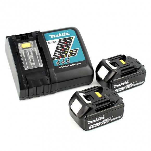 Makita Djv 180 Rfj Scie Sauteuse Sans Fil 18v + 2x Batteries 3,0ah + Chargeur + Makpac