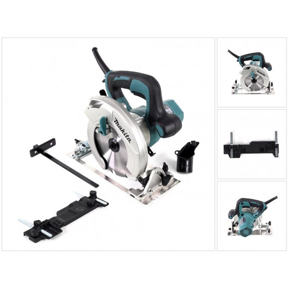 Makita Hs 6601 Scie Circulaire Électrique 1050 W / 165 Mm + Adaptateur De Rail De Guidage Makita E