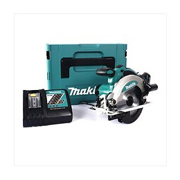 Makita Dss 610 Y1j-p Scie Circulaire À Main Sans Fil 18 V 165 Mm + 1x Batterie 2ah + Chargeur Dc18rc