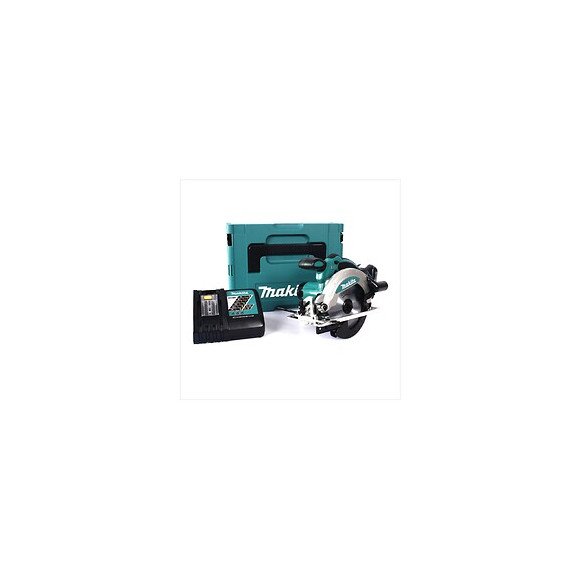 Makita Dss 610 Y1j-p Scie Circulaire À Main Sans Fil 18 V 165 Mm + 1x Batterie 2ah + Chargeur Dc18rc