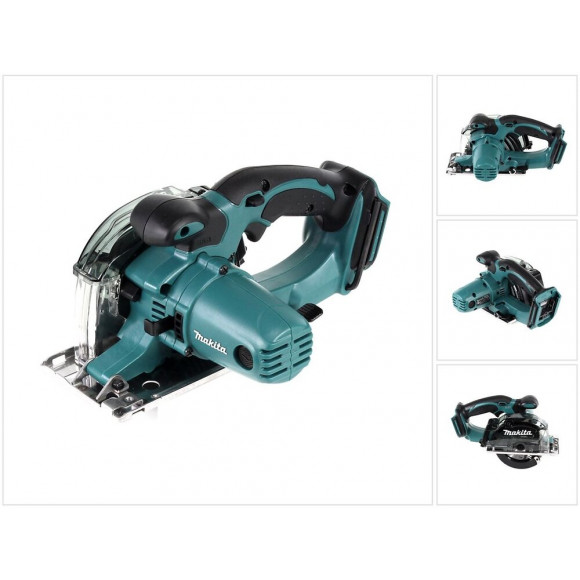 Makita Dcs 552 Z 18 V Scie Circulaire À Main Sans Fil Métal 136 Mm + Lame De Scie - Sans Batterie, Sans Chargeur