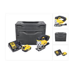Dewalt Dcs 331 P1d Scie Sauteuse Sans Fil 18 V + 1x Batterie 5,0 Ah + Chargeur + D-box
