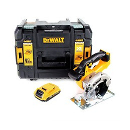 Dewalt Dcs 373 Nt Scie Circulaire Sans Fil Métal 18 V 140 X 20 Mm 460w + 1x Batterie 2,0ah + Lame De Scie Circulaire + Coffret