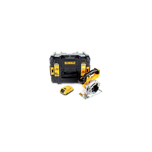 Dewalt Dcs 373 Nt Scie Circulaire Sans Fil Métal 18 V 140 X 20 Mm 460w + 1x Batterie 2,0ah + Lame De Scie Circulaire + Coffret
