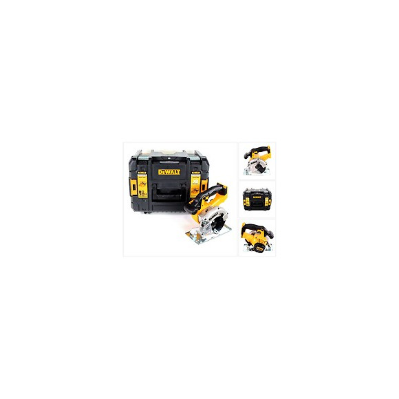 Dewalt Dcs 373 Nt Scie Circulaire Sans Fil Métal 18v Li-ion + Coffret De Transport Tstak + Lame De Scie 140mm - Sans Batterie,