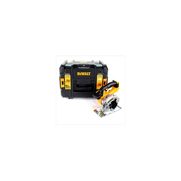 Dewalt Dcs 373 Nt Scie Circulaire Sans Fil Métal 18v Li-ion + Coffret De Transport Tstak + Lame De Scie 140mm - Sans Batterie,