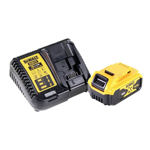 Dewalt Dcs 331 P1d Scie Sauteuse Sans Fil 18 V + 1x Batterie 5,0 Ah + Chargeur + D-box