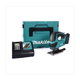 Makita Djv 180 Ra1j Scie Sauteuse Sans Fil 18v + 1x Batterie 2,0ah + Chargeur + Makpac