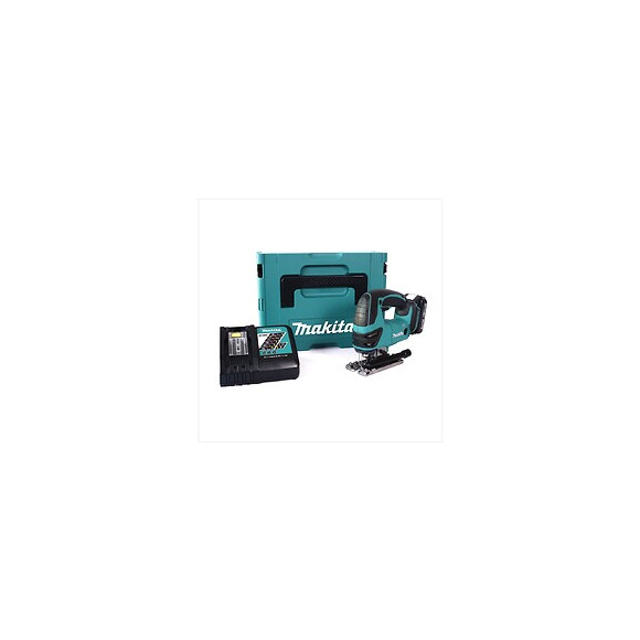 Makita Djv 180 Ra1j Scie Sauteuse Sans Fil 18v + 1x Batterie 2,0ah + Chargeur + Makpac