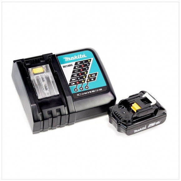 Makita Djv 180 Ra1j Scie Sauteuse Sans Fil 18v + 1x Batterie 2,0ah + Chargeur + Makpac