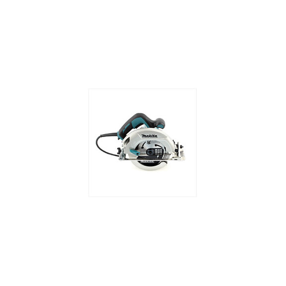 Makita Hs 7601 J 1200 W Scie Circulaire Électrique + Coffret Makpac + Lame De Scie Mforce De 190 Mm + Adaptateur De Rail De Gu