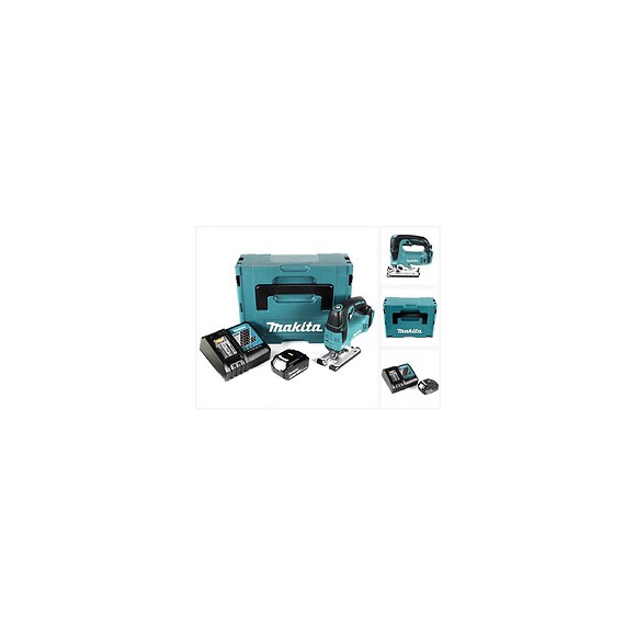 Makita Djv 182 Rg1j Scie Sauteuse Sans Fil 18v Sans Balai + 1x Batterie 6,0ah + Chargeur + Makpac