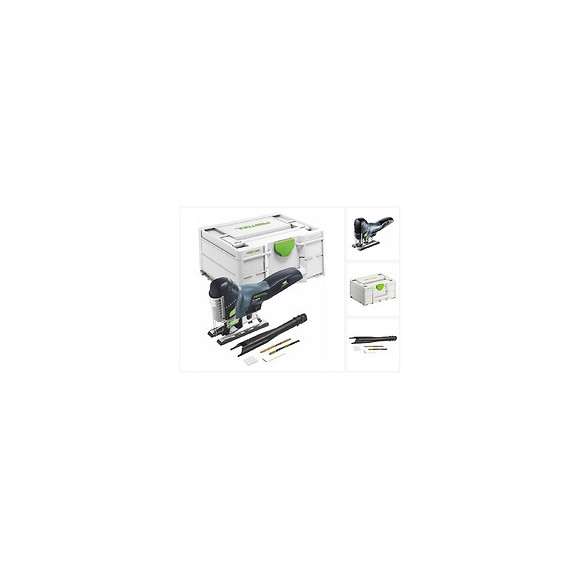 Festool Carvex Psc 420 Eb-basic Scie Sauteuse Pendulaire Sans Fil 18 V 120 Mm ( 576521 ) Brushless + Coffret - Sans Batterie, S