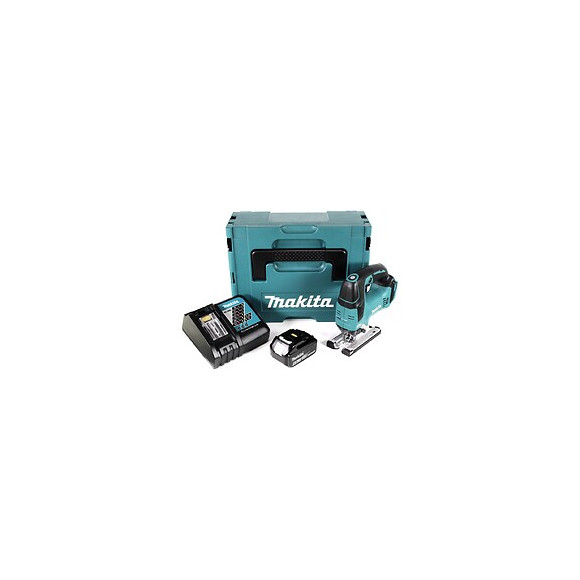 Makita Djv 182 Rg1j Scie Sauteuse Sans Fil 18v Sans Balai + 1x Batterie 6,0ah + Chargeur + Makpac
