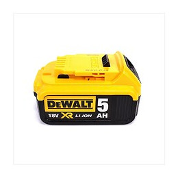 Dewalt Dcs 391 N Scie Circulaire Sans Fil 18v 165 Mm + 1x Batterie 5,0ah + Lame De Scie - Sans Chargeur