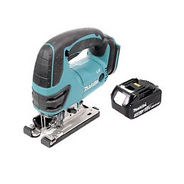 Makita Bjv 180 Scie Sauteuse 18v + 1x Batterie 3,0ah - Sans Chargeur Et Sans Coffret De Transport