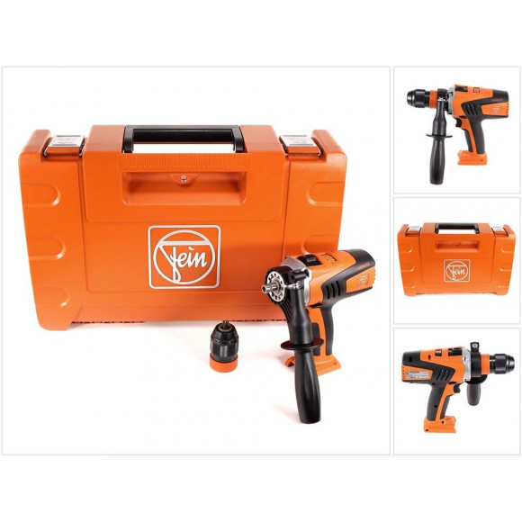 Fein Ascm 18 Qm Select Brushless Li-ion Perceuse-visseuse Sans Fil 4 Vitesses Avec Boîtier De Transport - Sans Accessoires, Ni
