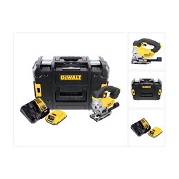Dewalt Dcs 331 D1 18v Xr Li-ion Scie Sauteuse Sans Fil + Coffret Tstak Dwst1-70703 Avec Insert + 1 X Batterie Dewalt Dcb 183 18