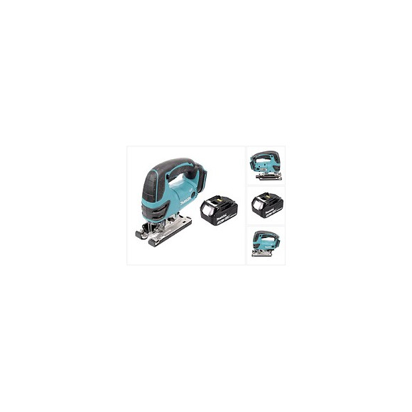Makita Bjv 180 Scie Sauteuse 18v + 1x Batterie 3,0ah - Sans Chargeur Et Sans Coffret De Transport