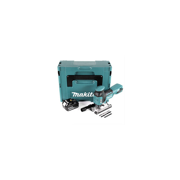 Makita Djv 181 T1j 18 V Li-ion Scie Sauteuse Sans Fil + 1x Batterie Bl 1860 B 6,0 Ah - Sans Chargeur