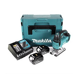 Makita Djv 182 Rgj Scie Sauteuse Sans Fil 18v Brushless  + 2x Batteries 6,0ah + Chargeur + Coffret