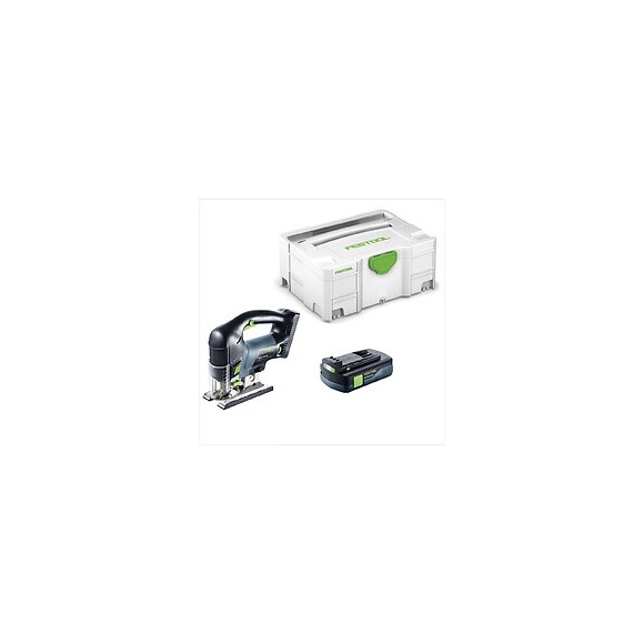 Festool Psbc 420 Li Eb Basic Scie Sauteuse Sans Fil Avec Boîtier Systainer + 1x Batterie Bp 18 Li 3,1 Ah