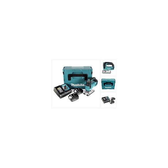 Makita Djv 182 Rgj Scie Sauteuse Sans Fil 18v Brushless  + 2x Batteries 6,0ah + Chargeur + Coffret