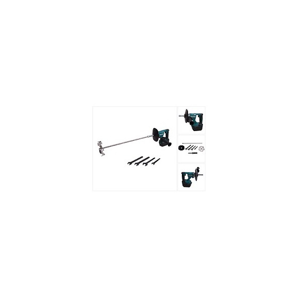 Makita Dut 130 Z Malaxeur Sans Fil 18v M14 Brushless Solo - Sans Batterie, Sans Chargeur