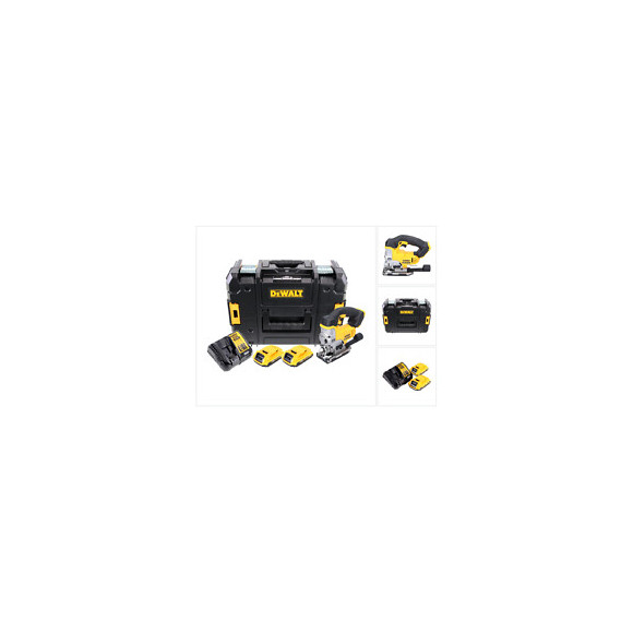 Dewalt Dcs 331 D2 18v Xr Li-ion Scie Sauteuse Sans Fil Avec Boîtier Tstak Box Dwst1-70703  + 2x Batteries Dcb 183 18v 2,0 Ah +