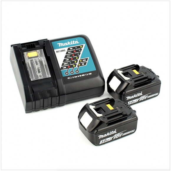 Makita Dhs 680 Rfj Scie Circulaire Sans Fil 18v Ø 165 Mm + Boîtier Makpac 3 + 2x Batteries Bl1830 3,0 Ah + Chargeur Dc18rc