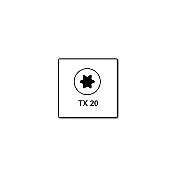 Fischer Vis Pour Panneaux De Particules Power-fast Ii Fpf Ii 3,5x35 Mm - 200 Pièces (670103) Tête Cylindrique + Filetage Torx