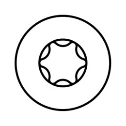 Heco Multi Monti Plus F Vis D'ancrage 6,0 X 60 Mm, 100 Pcs. + Vis À Béton, Tête Fraisée, T-drive, Zingué Bleu, A2k (48497)