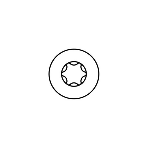 Heco Multi Monti Plus F Vis D'ancrage 6,0 X 60 Mm, 100 Pcs. + Vis À Béton, Tête Fraisée, T-drive, Zingué Bleu, A2k (48497)