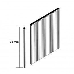 Makita Clous À Tête Homme Galvanisés 38mm, 5000 Pcs ( F-31928 ) Pour Cloueuse Makita Dbn500/af505/af506