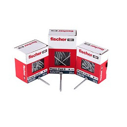 Fischer Vis Pour Panneaux De Particules Power-fast Ii Fpf Ii 4,5x16 Mm - 200 Pièces (670327) Tête Cylindrique + Filetage Torx