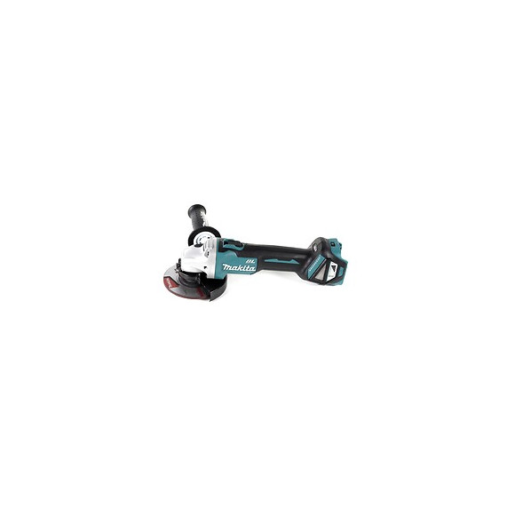 Makita Dga 511 Rfj Meuleuse D'angle Sans Fil 18v 125mm Brushless + 2x Batteries 3,0ah + Chargeur + Coffret Makpac