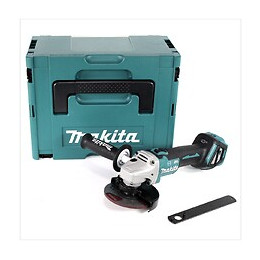 Makita Dga 513 Zj Meuleuse D'angle Sans Fil 18v 125mm Brushless + Coffret Makpac - Sans Batterie, Sans Chargeur