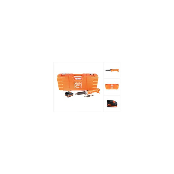 Fein Agsz 18-280 Lbl Meuleuse Droite Sans Fil 18v ( 71230162000 ) Set + Coffret De Transport + 1x Batterie High Powe 3,0 Ah - S