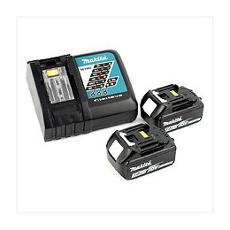 Makita Dga 513 Rfj Meuleuse D'angle Sans Fil 18v 125mm Brushless + 2x Batteries 3,0ah + Chargeur + Coffret Makpac