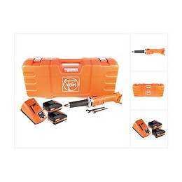 Fein Agsz 18-280 Lbl Meuleuse Droite Sans Fil 18v ( 71230162000 ) Set + Coffret De Transport + 2x Batteries High Powe 3,0 Ah + 