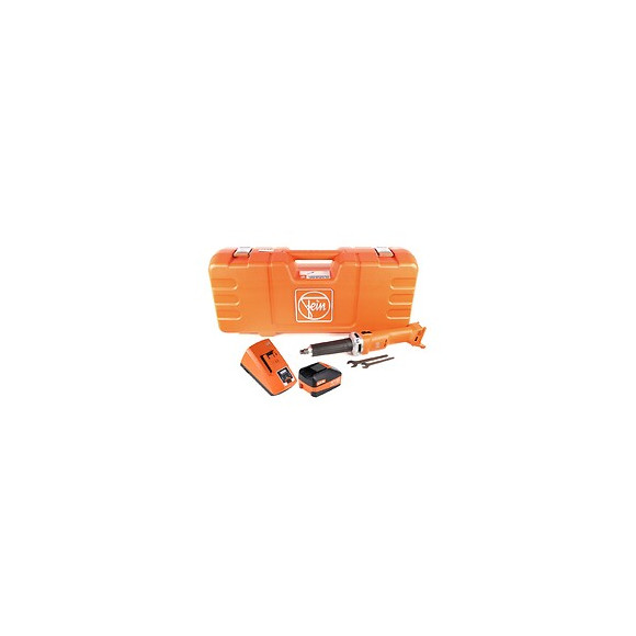 Fein Agsz 18-280 Lbl Meuleuse Droite Sans Fil 18v ( 71230162000 ) Set + Coffret De Transport + 1x Batterie High Power 6,0 Ah + 
