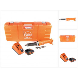 Fein Agsz 18-280 Lbl Meuleuse Droite Sans Fil 18v ( 71230162000 ) Set + Coffret De Transport + 1x Batterie High Powe 3,0 Ah + C