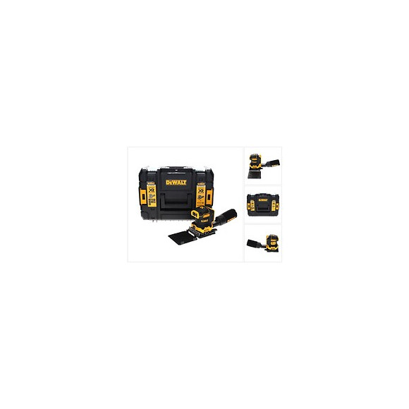 Dewalt Dcw 200 Nt Ponceuse Vibrante Sans Fil 18 V 108x115 Mm + Coffret De Transport - Sans Batterie, Sans Chargeur