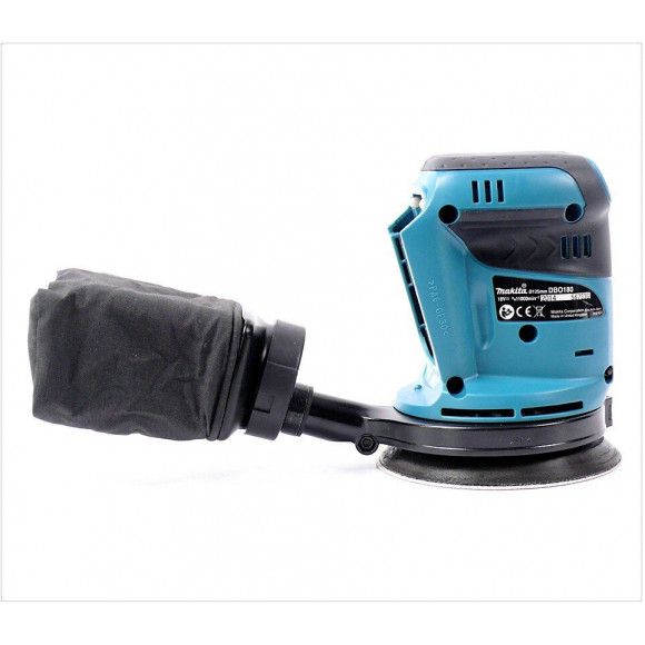 Makita Bbo 180 Z 18v Ponceuse Excentrique Sans Fil - Sans Batterie, Sans Chargeur