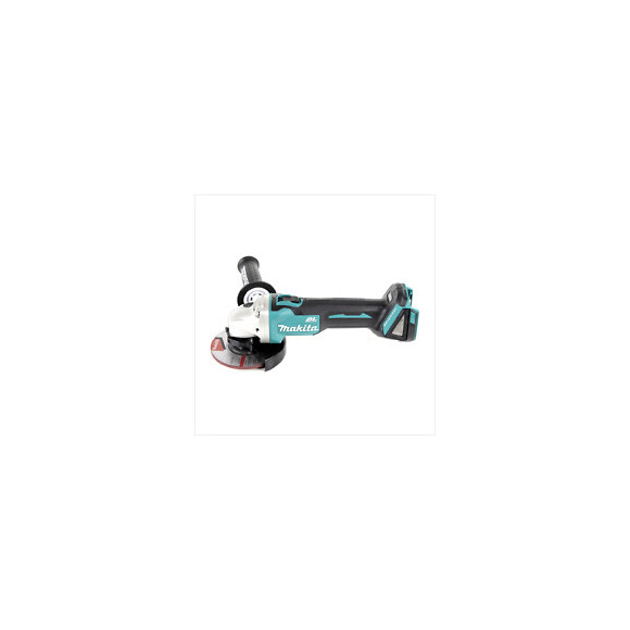 Makita Dga 504 F1j 18 V 125 Mm Brushless Meuleuse Sans Fil  Makita + Coffret Makpac + 1x Batterie Bl 1830 - Sans Chargeur
