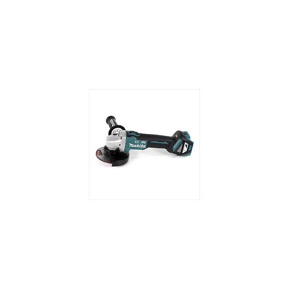 Makita Dga 513 Rg1j Meuleuse D'angle Sans Fil 18v 125mm Brushless + 1x Batterie 6,0ah + Chargeur + Coffret Makpac